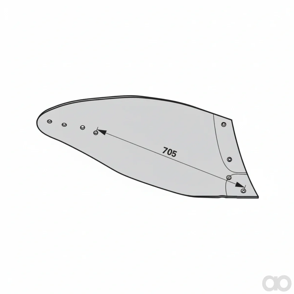 Prillinger - 00220860 - Mollblech Rechts Anstelle Von