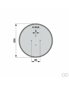 Prillinger - 00225501 - Sechscheibe Glatt Anstelle Von