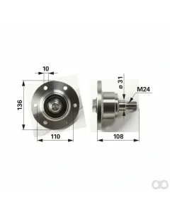 Prillinger - 00225595 - Scheibensechlager Anstelle Von