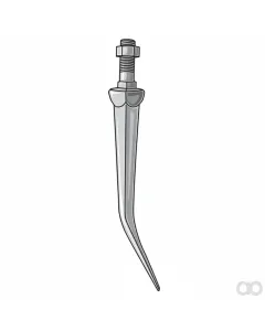 Prillinger - 00230274 - Eggenzahn Gebogen Form Rau Nat