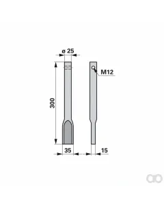 Prillinger - 00231053 - Schleppzinke Anstelle Dalbo 14
