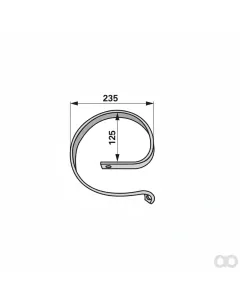 Prillinger - 00231091 - Verstaerkungsfeder Anstelle Gutt
