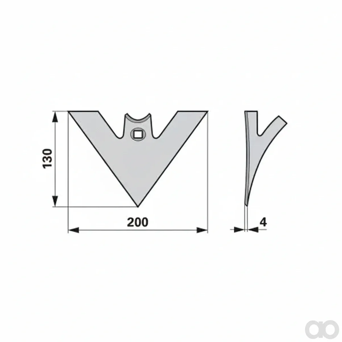 Prillinger - 00231164 - Gaensefussschare 200X4X130