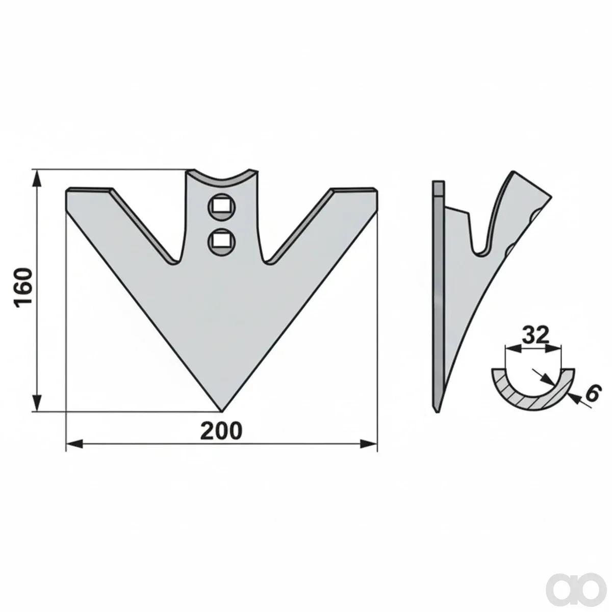 Prillinger - 00231182 - Gaensefussschare Arbeitsbreite 2