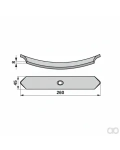 Prillinger - 00231185 - Normalschare 46X8X255