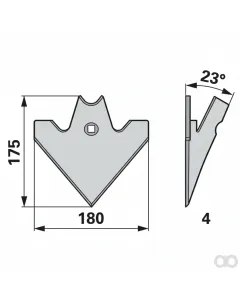 Prillinger - 00232234 - Gaensefusschare Arbeitsbreite 1