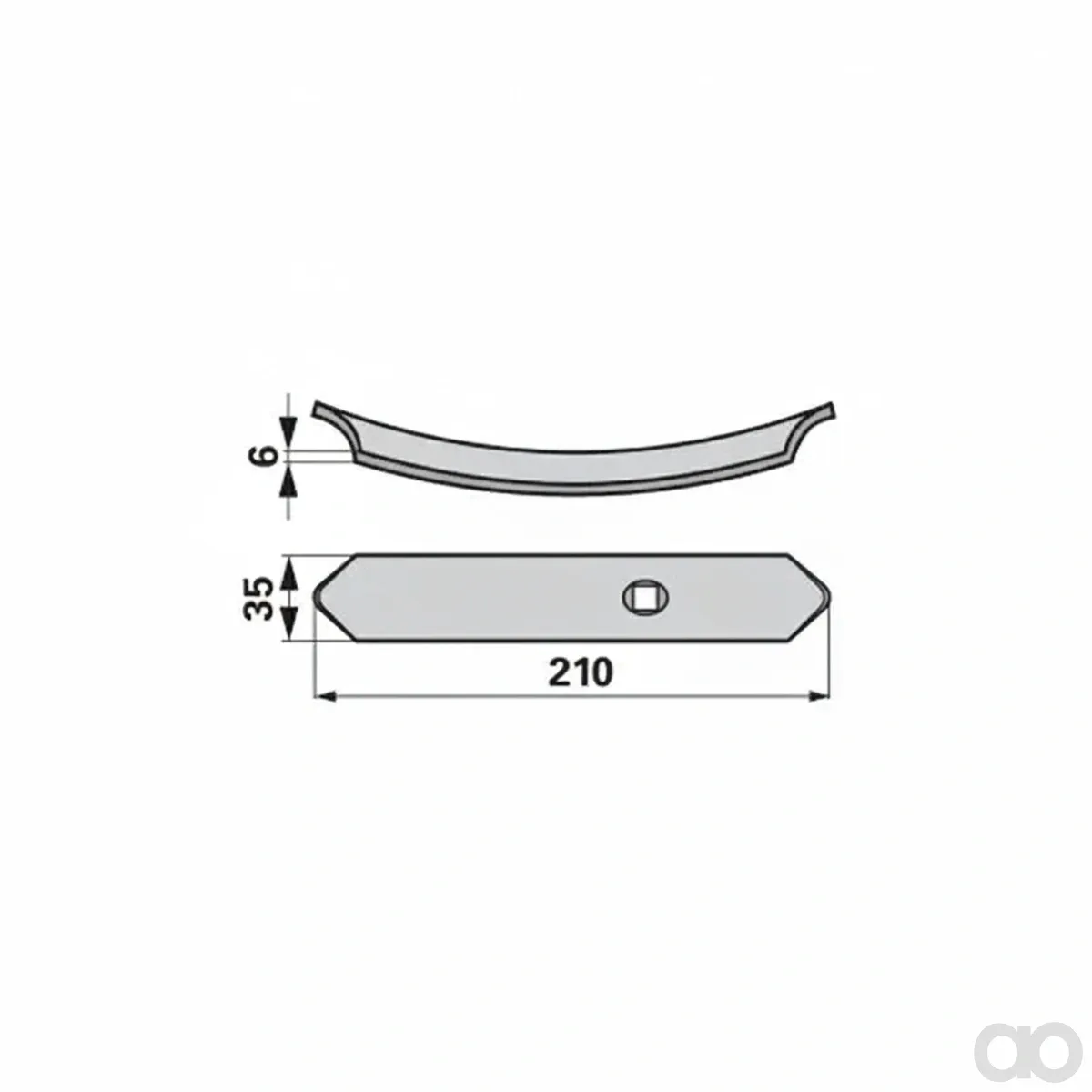Prillinger - 00232402 - Normalschare 35X6X210