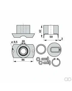 Prillinger - 00232465 - Lagerung Kpl. Anstelle Von Kong