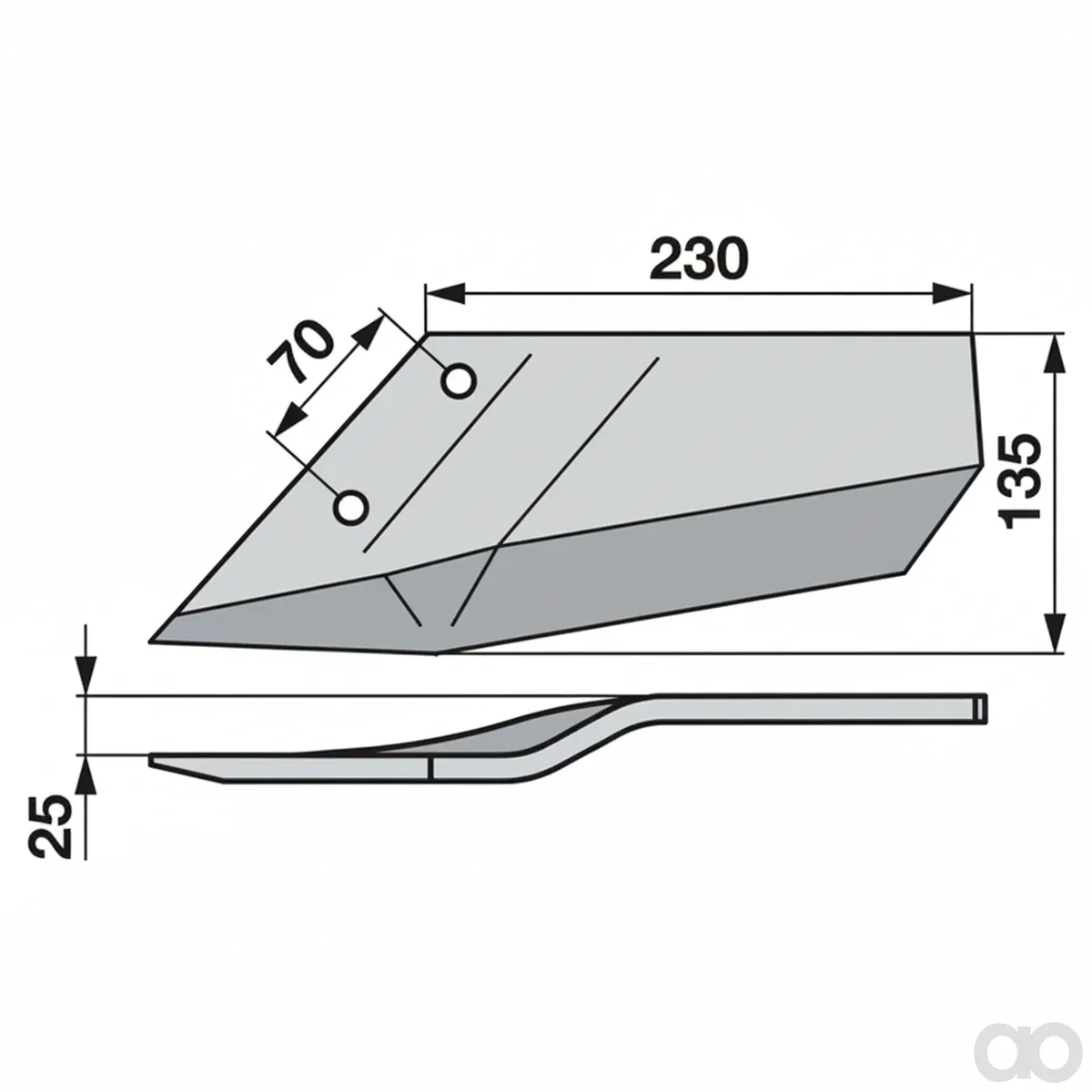 Prillinger - 00232610 - Fluegelschare Stangen Anstelle Von
