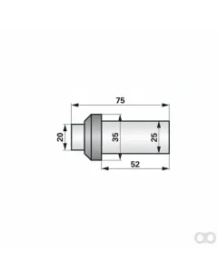 Prillinger - 00234108 - Bolzen D20XL75 AD35 D25XL52