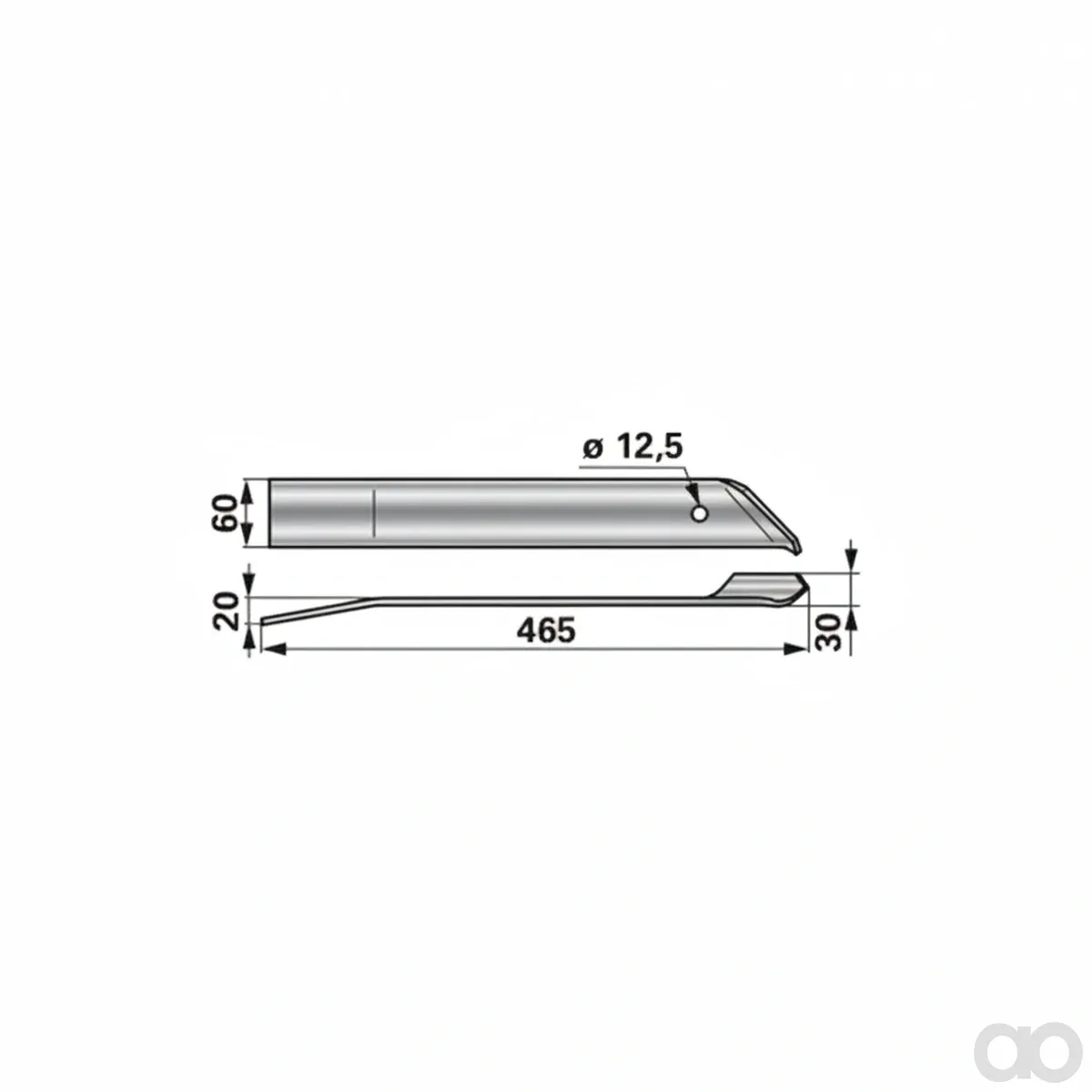 Prillinger - 00234161 - Vorsatzmesser Stangen Anstelle Von