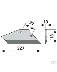 Prillinger - 00240060 - Fluegelschare Rechts Anstelle Von