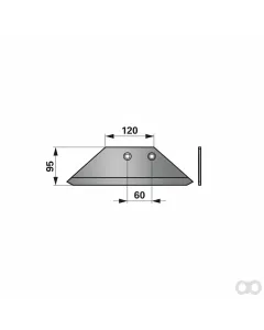 Prillinger - 00240186 - Fluegelschare Rechts Anstelle Von