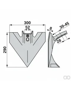 Prillinger - 00240188 - Gaensefusschare Arbeitsbreite 30