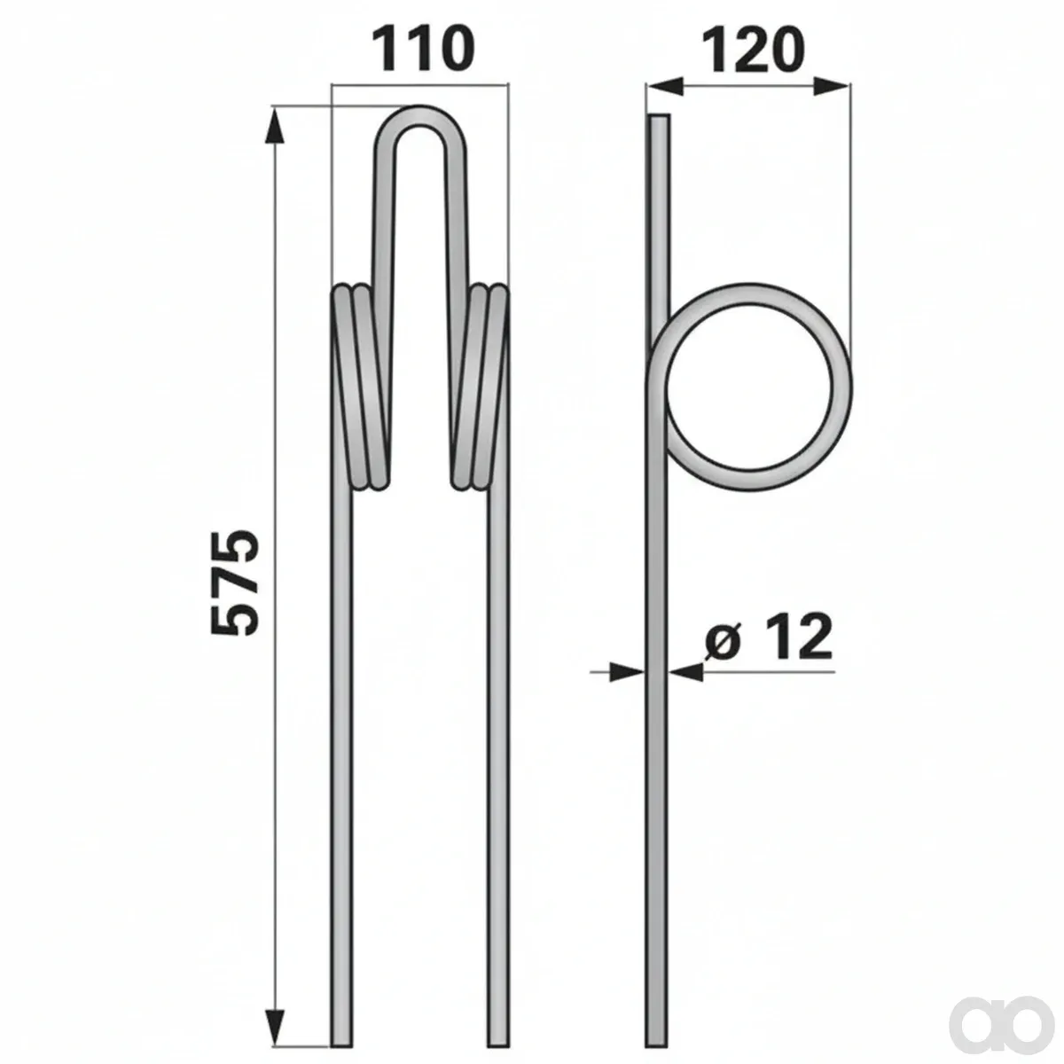 Prillinger - 00240300 - Striegelzinke Anstelle Von Poettinger