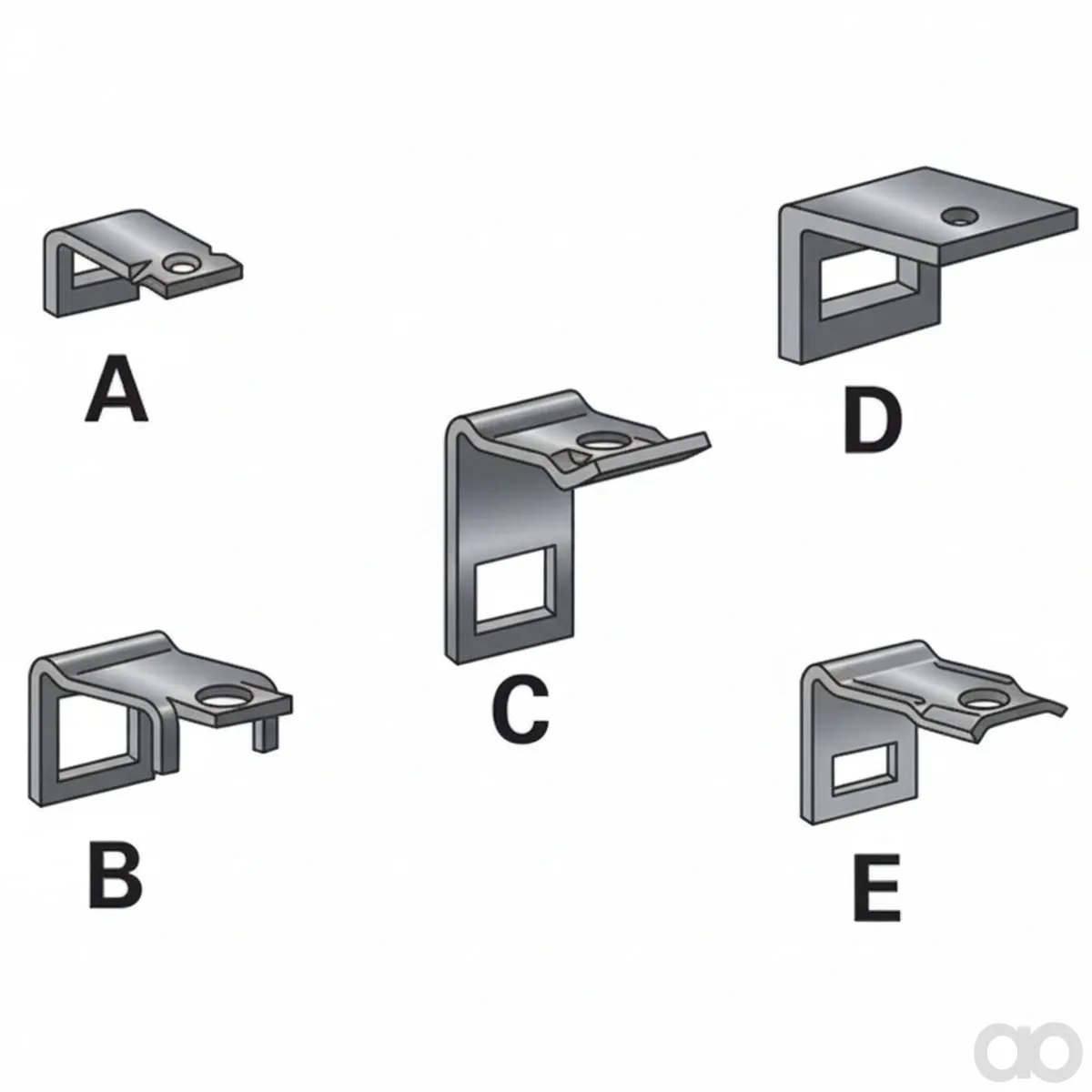 Prillinger - 00240337 - Zinkenhalter Fuer Rahmen 80X80