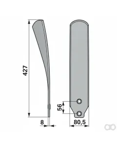 Prillinger - 00240569 - Leitblech Stangen Anstelle Von Horscher
