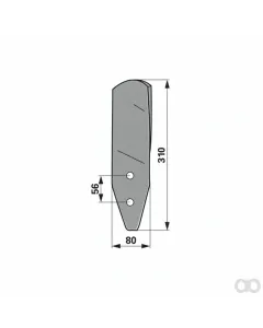 Prillinger - 00240579 - Leitblech Stangen Anstelle Von H