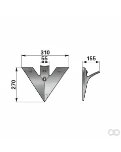 Prillinger - 00240634 - Gaensefusschare Arbeitsbreite 3
