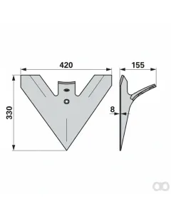 Prillinger - 00240636 - Gaensefusschare Arbeitsbreite 4