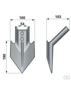 Prillinger - 00240648 - Gaensefusschare Breite 150 Loch
