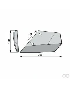 Prillinger - 00240723 - Fluegelschar Stangen gekroepft Anstelle