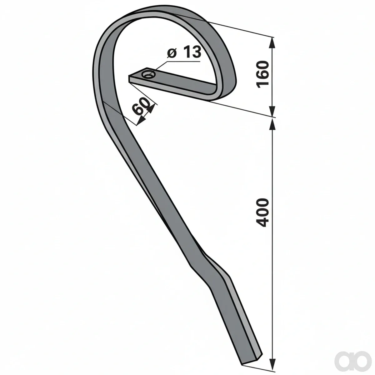 Prillinger - 00240740 - Nivellatorzinke Stangen Anstelle