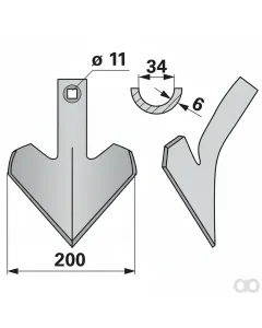 Prillinger - 00240797 - Gaensefussschare Anstelle von Koe