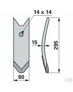 Prillinger - 00241207 - Scharspitze Beschichtet Anstelle