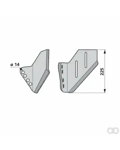 Prillinger - 00241298 - Fluegelschar Rechts Besch. Anst