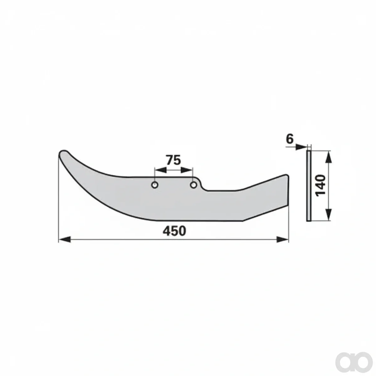 Prillinger - 00241326 - Schneide fuer Roll Cut Anstelle