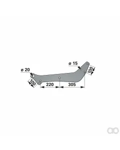 Prillinger - 00241723 - Platte Anstelle Von Lemken 417