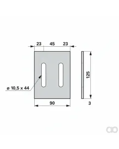 Prillinger - 00250152 - Abstreifblech Anstelle Von Feraboli