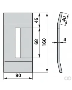 Prillinger - 00250161 - Abstreifblech Anstelle Von Kverneland