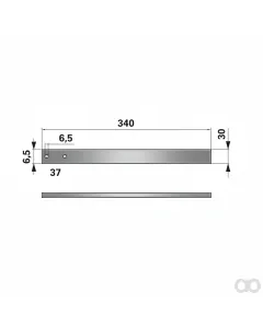 Prillinger - 00260550 - Hackscharstiel Gerade Material