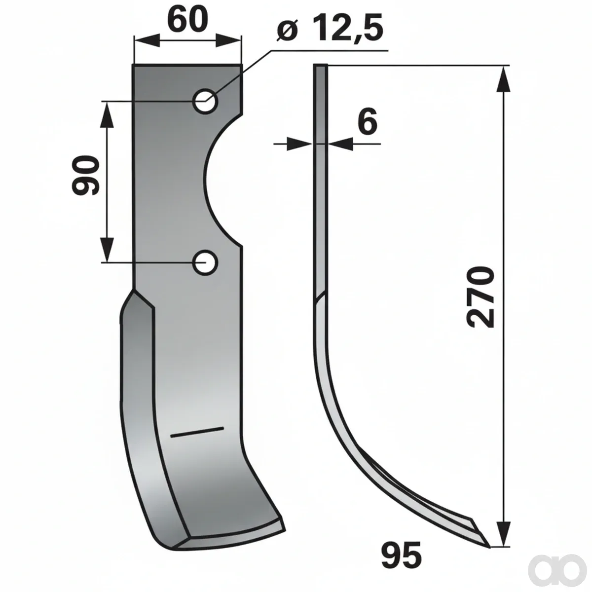 Prillinger - 00270142 - Bogenmesser Rechts Anstelle Von