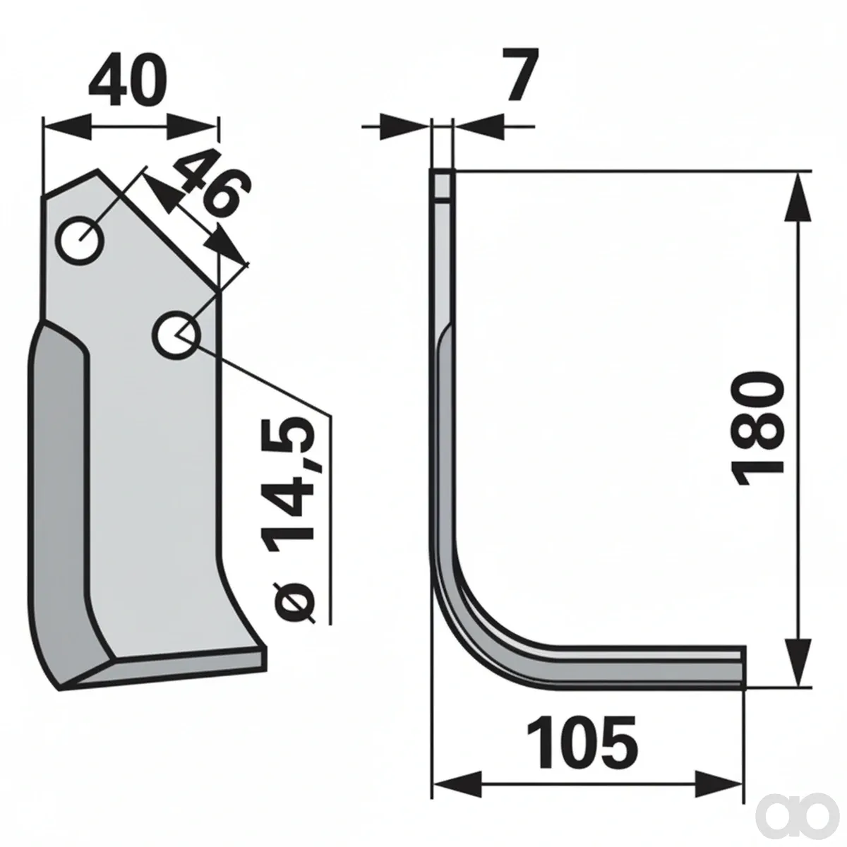 Prillinger - 00270652 - Winkelmesser Rechts Anstelle Von