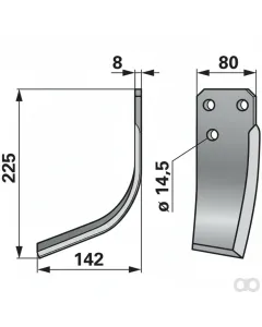 Prillinger - 00270673 - Bogenmesser Stangen Anstelle Von