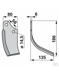 Prillinger - 00270676 - Bogenmesser Rechts Anstelle Von