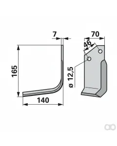 Prillinger - 00270733 - Winkelmesser Stangen Anstelle V