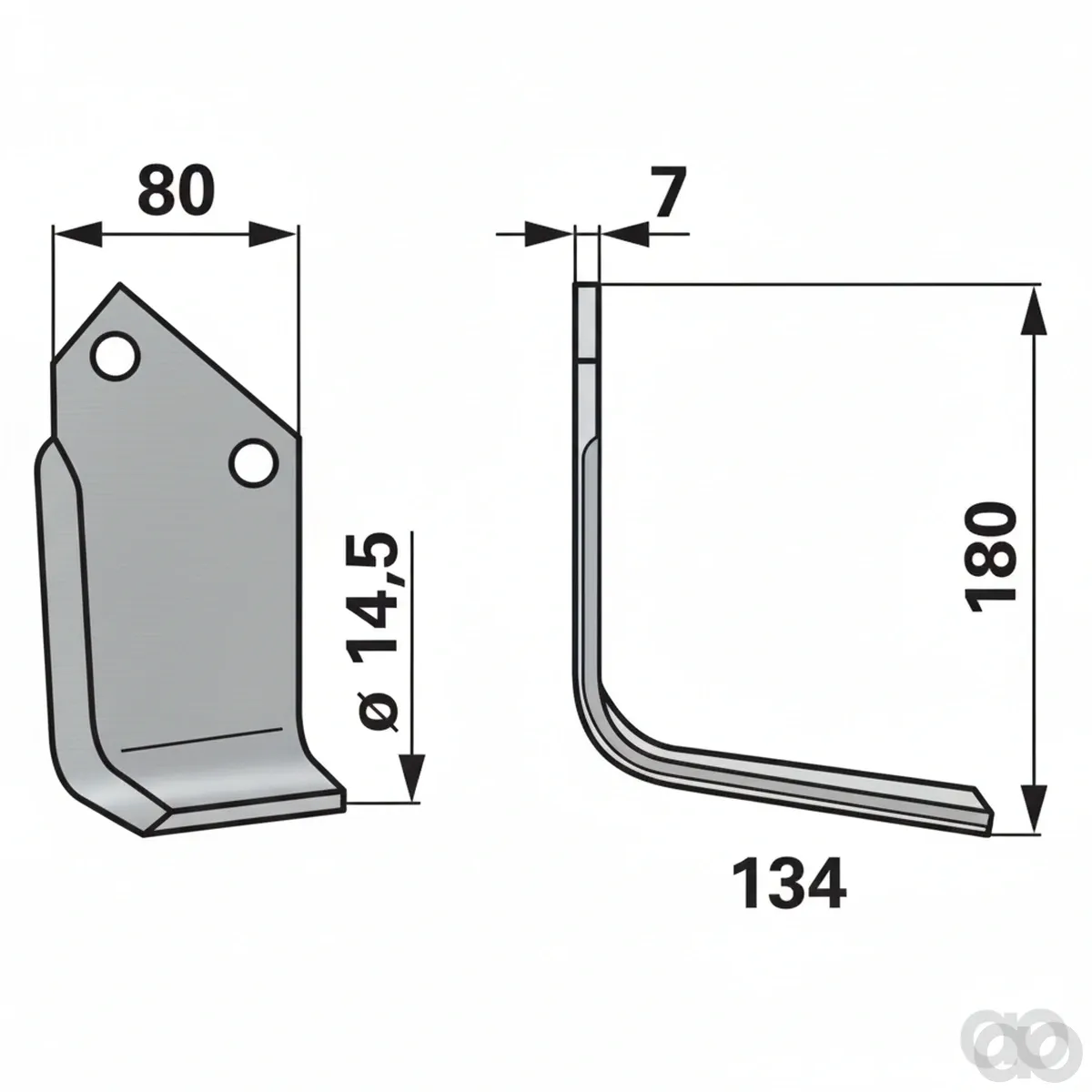 Prillinger - 00270842 - Winkelmesser Rechts Anstelle V
