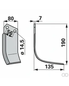 Prillinger - 00270932 - Winkelmesser Rechts Anstelle V