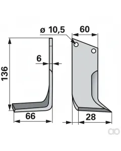 Prillinger - 00271155 - Winkelmesser Stangen Anstelle V
