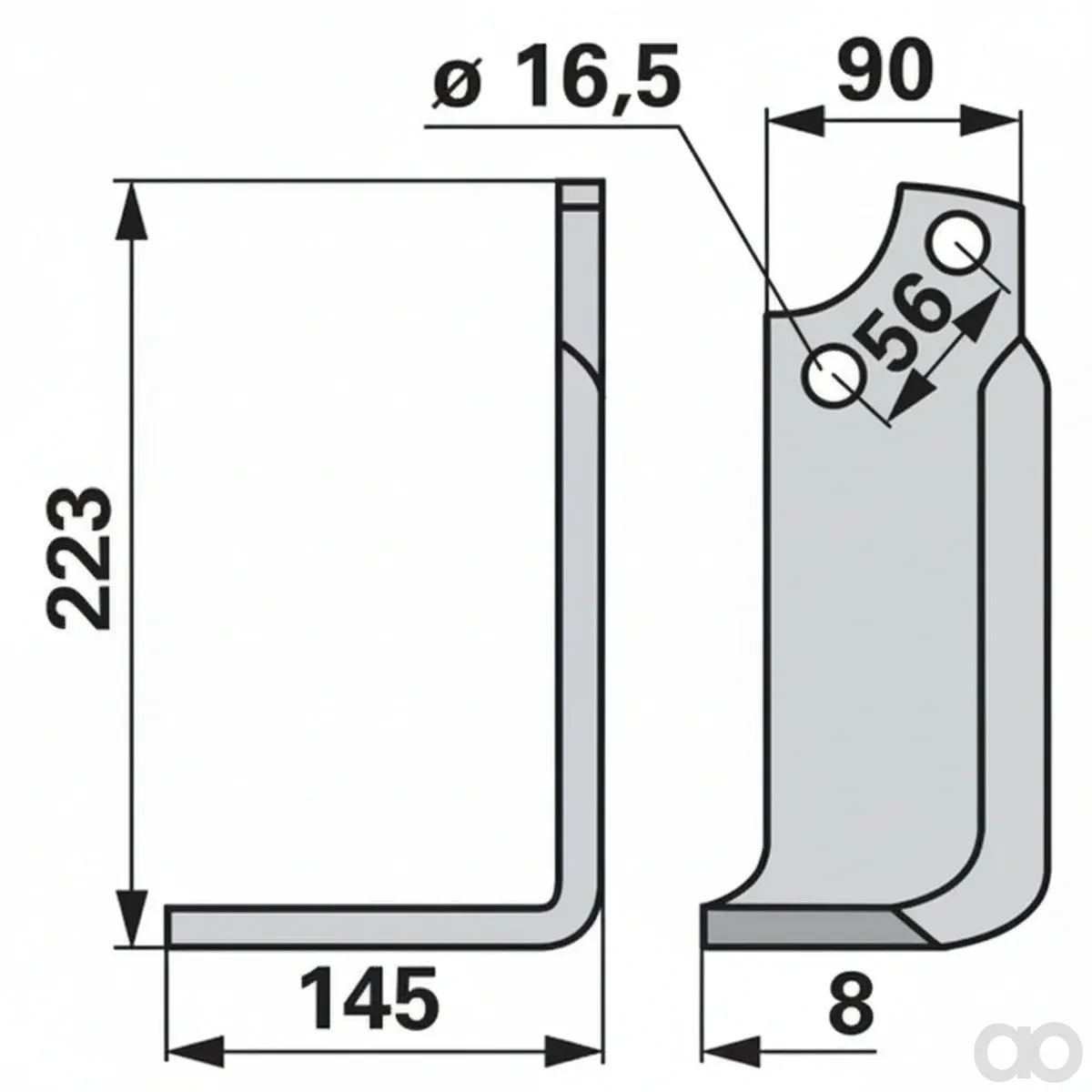 Prillinger - 00271221 - Winkelmesser Stangen Anstelle Von