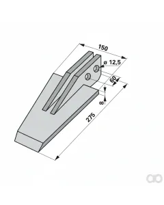 Prillinger - 00271246 - Spaten Arbeitsbreite = 150