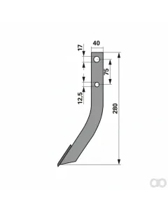 Prillinger - 00271502 - Fraeshaken L = 280