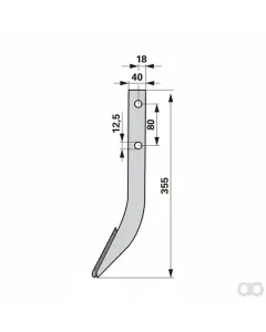 Prillinger - 00271509 - Fraeshaken L = 355
