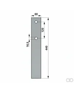 Prillinger - 00271512 - Fraeshaken L = 440
