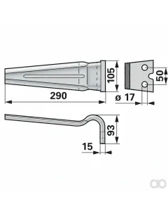 Prillinger - 00280114 - Kreiseleggenzinke Gerade Anstelle