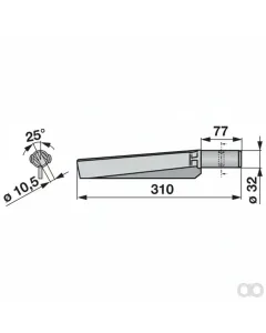 Prillinger - 00280121 - Kreiseleggenzinke Stangen Anstelle